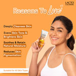Buy Lacto Calamine Vitamin C Face Wash with Aloe Vera & Niacinamide for bright and glowing skin. Exfoliates skin. Reduces pigmentation. No Parabens, No Sulphates - 100 ml - Purplle