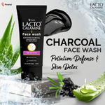Buy Lacto Calamine Activated Charcoal Face Wash with Aloe Vera & Tea Tree Extract for Deep Skin Detox. Removes impurities and fights blackheads & whiteheads. No Parabens, No Sulphates - 100 ml - Purplle