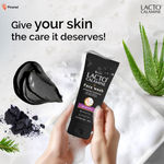 Buy Lacto Calamine Activated Charcoal Face Wash with Aloe Vera & Tea Tree Extract for Deep Skin Detox. Removes impurities and fights blackheads & whiteheads. No Parabens, No Sulphates - 100 ml - Purplle