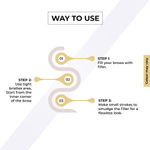 Buy Dash Pro Eyebrow Groomer Brush - Purplle