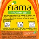 Buy Fiama Shower Gel Peach & Avocado, Body Wash with Skin Conditioners for Soft Moisturised Skin, 500 ml pump - Purplle