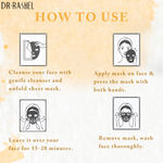 Buy Dr.Rashel Ubtan Serum Sheet Mask Suitable For All Skin Types - Purplle