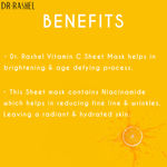 Buy Dr.Rashel Vitamin C Serum Sheet Mask Suitable For All Skin Type - Purplle