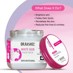 Buy Dr.Rashel Skin Whitening Face Pack For All Skin Types (380 ml) - Purplle