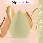 Buy NY Bae Pro Beauty Blender | Makeup Sponge | Flawless Finish | Maximum Coverage - Peach - Purplle