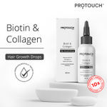 Buy PROTOUCH Biotin & Collagen Hair Growth Drops - Purplle