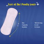 Buy Lemme Be Panty Liners (Box of 10) 100% Cotton Certified Biodegradable  - Purplle