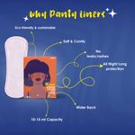 Buy Lemme Be Panty Liners (Box of 10) 100% Cotton Certified Biodegradable  - Purplle