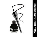 Buy NY Bae Ellis Eyeland - Black Pearl (6 ml) | Intense Colour | Glossy Finish | Smudgeproof | Waterproof | Lasts up to 12 hours | Vegan - Purplle