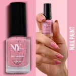 Buy NY Bae Big Apple Cookies Nail Lacquer - Vanilla & Berries 8 (6 ml) | Pink | Matte | Rich Pigment | Chip-proof | Cruelty Free - Purplle