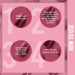 Buy NY Bae Big Apple Cookies Nail Lacquer - Vanilla & Berries 8 (6 ml) | Pink | Matte | Rich Pigment | Chip-proof | Cruelty Free - Purplle
