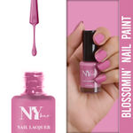 Buy NY Bae Blossomin' Nail Lacquer - Plumin' 2 (6 ml) | Plum Purple | Glossy Finish | Rich Pigment | Chip-proof | Long lasting | Cruelty Free - Purplle