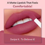 Buy Purplle Always - On Matte Liquid Lipstick - Coffee Cake 05 (6.5ml) - Purplle