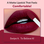 Buy Purplle Always - On Matte Liquid Lipstick - Bold Babe 15 (6.5 ml) - Purplle