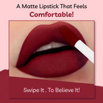 Buy Purplle Always - On Matte Liquid Lipstick - Lusty Love 17 (6.5ml) - Purplle