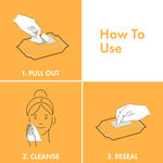 Buy Good Vibes Vitamin C Cleansing Facial Wipes | Refreshing, Rejuvenating | Vegan, No Parabens, No Sulphates, No Alcohol, No Mineral Oil (25 Wipes) - Purplle