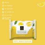Buy Good Vibes Lemon Refreshing Facial Wipes, Hydrating | Vegan, No Parabens, No Sulphates, No Alcohol, No Mineral Oil, No Animal Testing (25 Wipes) - Purplle