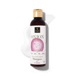 Buy Good Vibes Onion Hairfall Control Shampoo With Keratin, Corn, Wheat Protein & Soy | Strengthening | No Parabens, No Animal Testing (200 ml) - Purplle