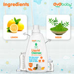 Buy OYO BABY Liquid Cleanser, Anti-Bacterial, Food Grade, For Baby Bottles, Accessories and Vegetables (500 ml) - Purplle