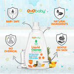Buy OYO BABY Liquid Cleanser, Anti-Bacterial, Food Grade, For Baby Bottles, Accessories and Vegetables (500 ml) - Purplle