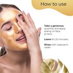 Buy Pilgrim 24K Gold Facial Mask | Enhances| Glow| Firms| Brightnes Skin (50 g) - Purplle