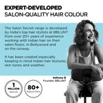 Buy BBLUNT Salon Secret High Shine Creme Hair Colour - Honey Light Golden Brown 5.32. No AmmoniaA ( 100 gm+8ml) - Purplle