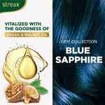 Buy Streax Ultralights Highlight Hair Colour Kit, Semi Permanent Hair colour for women and men, Gem Collection, Blue Sapphire, 60 ml - Purplle