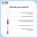 Buy GUBB Plastic Tongue Cleaner For Men, Women & Kids - color may vary - Purplle