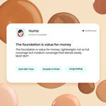 Buy NY Bae Dewy Drops Foundation| Natural Finish | Everyday Glow |Lightweight Concealer | Moisturising - Freddo 04 (30 ml) - Purplle