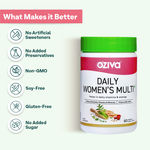 Buy OZiva Daily Women’s Multi Tablets, 60 veg tablets - Purplle