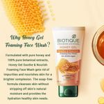 Buy Biotique Honey Gel Soothe & Nourish Foaming Face Wash (50 ml) - Purplle