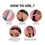 Buy LetsShave Face Razor + Transparent Shave - Purplle