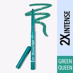 Buy Blue Heaven 2x Intense Kajal, Green Queen, 0.35 gm - Purplle