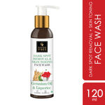 Buy Good Vibes Dark Spot Removal + Skin Toning Face Wash - Geranium Oil & Liquorice (120 ml) - Purplle