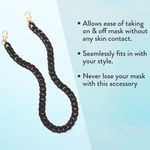 Buy En-chain-ting Mask Chains by Stay Quirky - Black Forest - Purplle