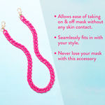 Buy En-chain-ting Mask Chains by Stay Quirky - Pinking Of You - Purplle