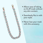 Buy En-chain-ting Mask Chains by Stay Quirky - Pastel Spring - Purplle