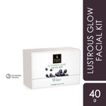 Buy Good Vibes Lustrous Glow Facial Kit - Wine (40 gm) - Purplle