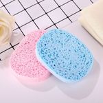 Buy Me-On Pack of 2 Elastic Touch Mildly Facial Cleansing Sponges - Purplle