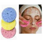 Buy Me-On Pack of 2 Elastic Touch Mildly Facial Cleansing Sponges - Purplle