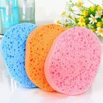 Buy Me-On Pack of 2 Elastic Touch Mildly Facial Cleansing Sponges - Purplle