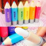 Buy Me-On M & M Pack of 6 Pencil Shaped Lip Balms for caring Dry Lips - Purplle
