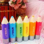 Buy Me-On M & M Pack of 6 Pencil Shaped Lip Balms for caring Dry Lips - Purplle