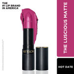 Buy Revlon Super Lustrous The Luscious Matte Lipstick - Hot Date - Purplle