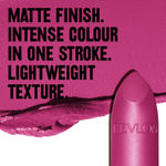 Buy Revlon Super Lustrous The Luscious Matte Lipstick - Hot Date - Purplle