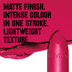 Buy Revlon Super Lustrous The Luscious Matte Lipstick - Cherries In The Snow - Purplle