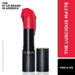 Buy Revlon Super Lustrous The Luscious Matte Lipstick - Fire & Ice - Purplle