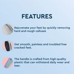 Buy GUBB 2 In 1 Callus Remover & Pedicure File For Feet - Purplle