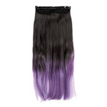 Buy STREAK STREET ARGYLE PURPLE OMBRE HAIR EXTENSIONS - Purplle