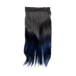 Buy STREAK STREET MIDNIGHT BLUE OMBRE HAIR EXTENSIONS - Purplle